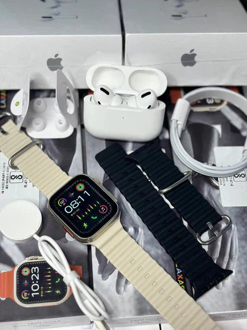 🎧 AirPods Pro 2 + FREE T800 Ultra 2 Smart Watch