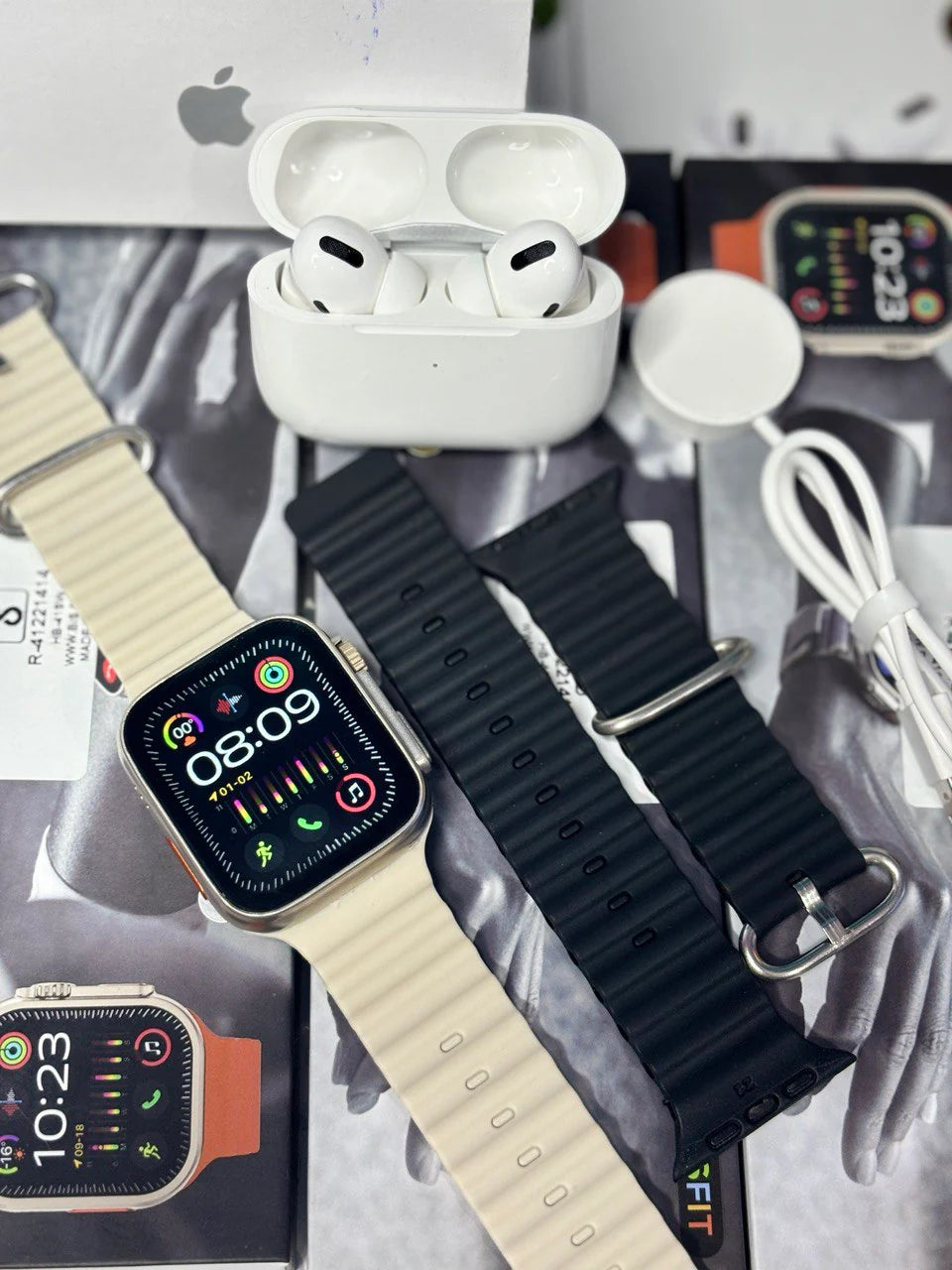 🎧 AirPods Pro 2 + FREE T800 Ultra 2 Smart Watch