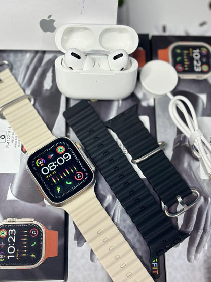 🎧 AirPods Pro 2 + FREE T800 Ultra 2 Smart Watch